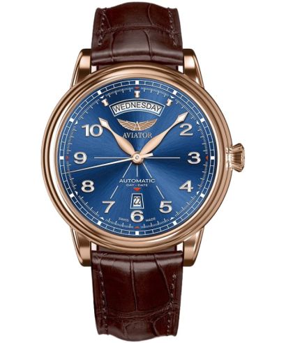 Часовник Мъжки Aviator Douglas DC-3 Day-Date Automatic Limited Edition