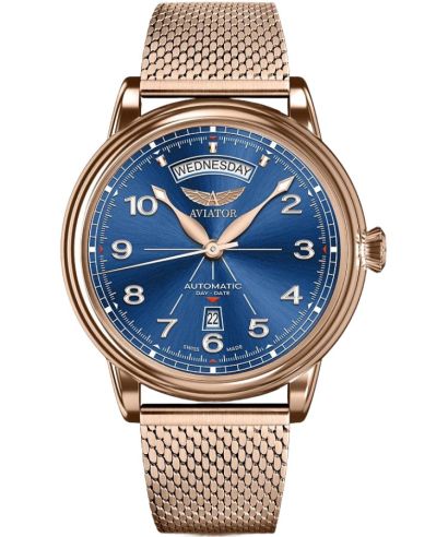 Часовник Мъжки Aviator Douglas DC-3 Day-Date Automatic Limited Edition