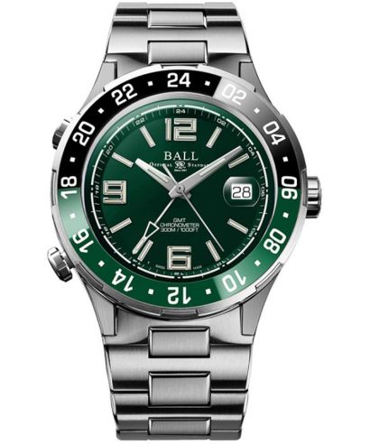 Часовник Мъжки Ball Roadmaster Pilot GMT Automatic Titanium Chronograph