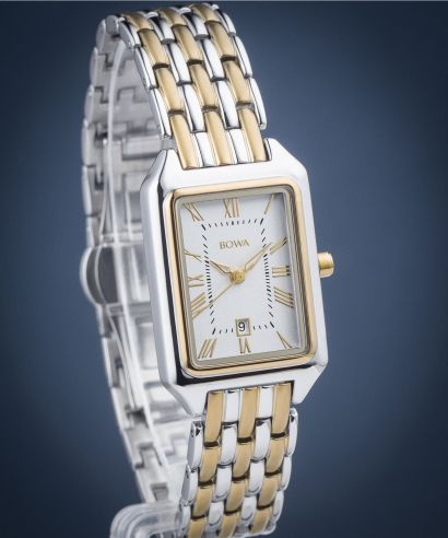 Часовник Дамски BOWA Barcelona White Silver-Gold Steel 23