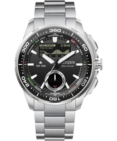 Часовник Мъжки Citizen Promaster Marine Wave Tracker Eco-Drive Chronograph