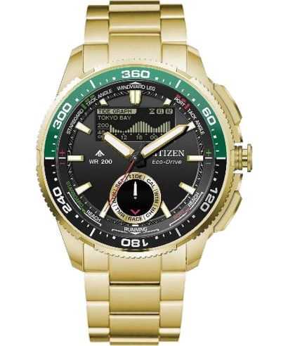 Часовник Мъжки Citizen Promaster Marine Wave Tracker Eco-Drive Chronograph