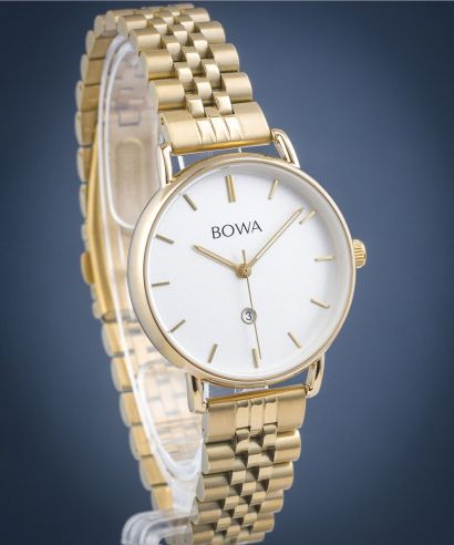 Часовник Дамски BOWA Milan White Gold Steel 34