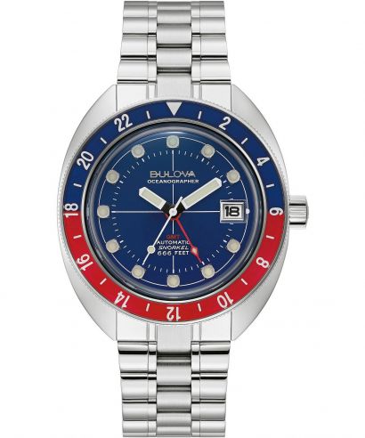 Часовник Мъжки Bulova Oceanographer GMT Automatic