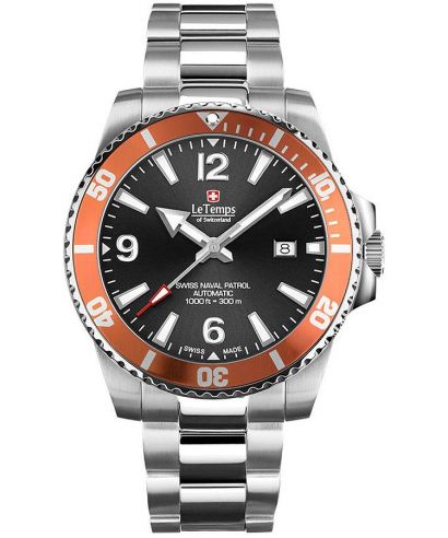Часовник Мъжки Le Temps Swiss Naval Patrol Automatic