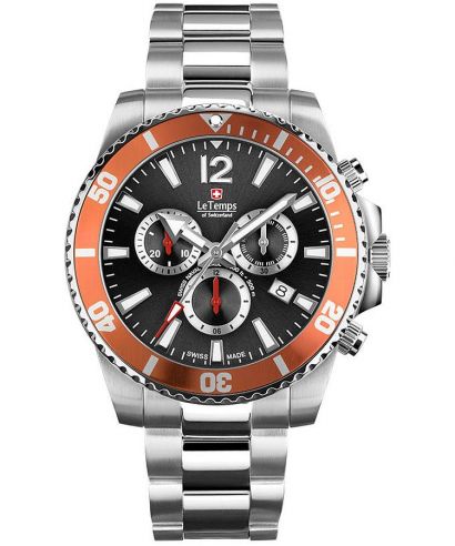 Часовник Мъжки Le Temps Swiss Naval Patrol Chronograph