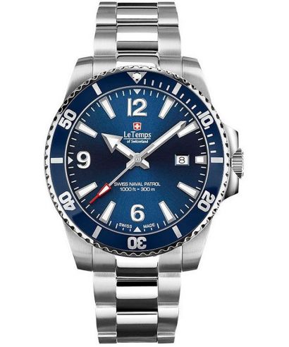 Часовник Мъжки Le Temps Swiss Naval Patrol