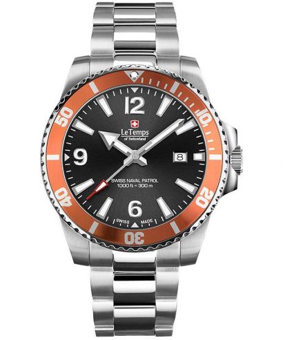 Часовник Мъжки Le Temps Swiss Naval Patrol
