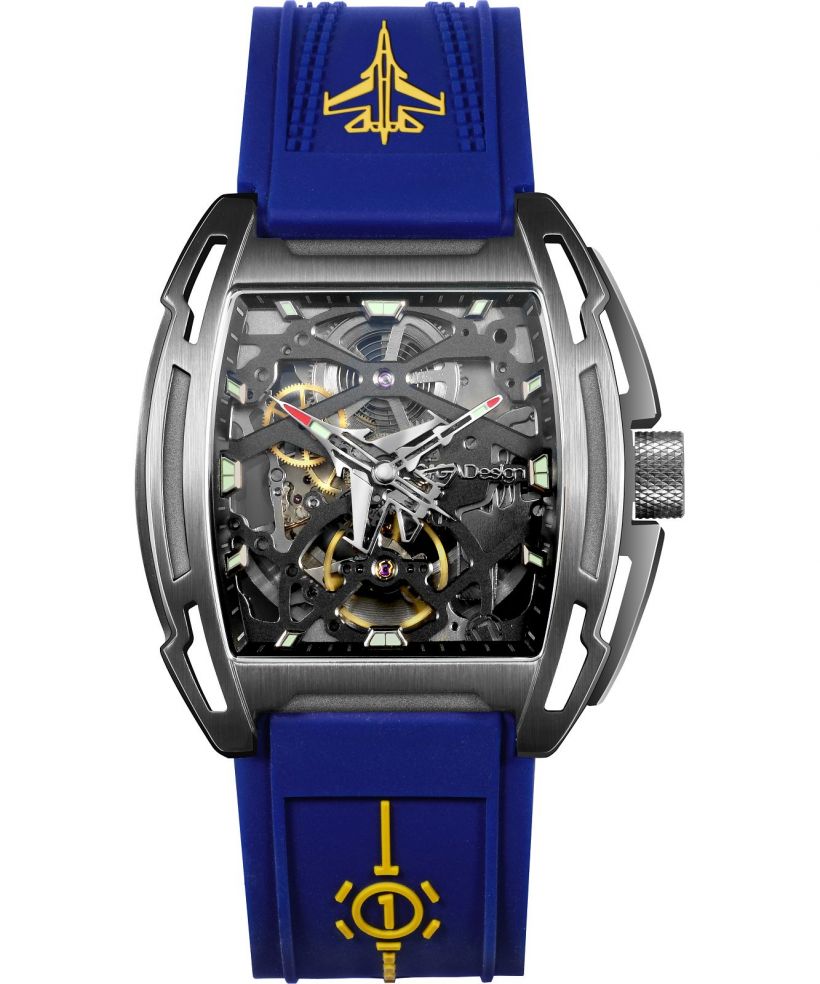 Часовник Мъжки Ciga Design Aircraft Carrier Skeleton Limited Edition