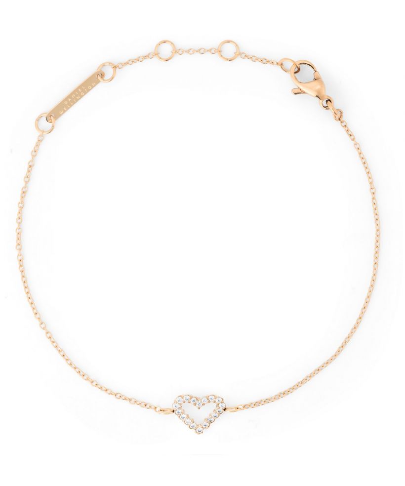 Гривна Daniel Wellington Mirelle Heart Rose Gold