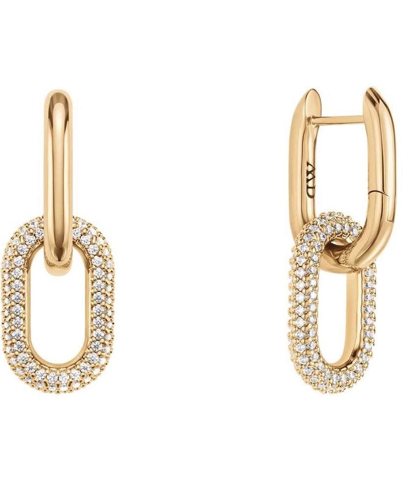 Обеци Daniel Wellington Crystal Link Gold
