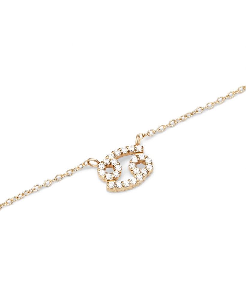 Колие Daniel Wellington Crystal Zodiac Chain Gold Cancer