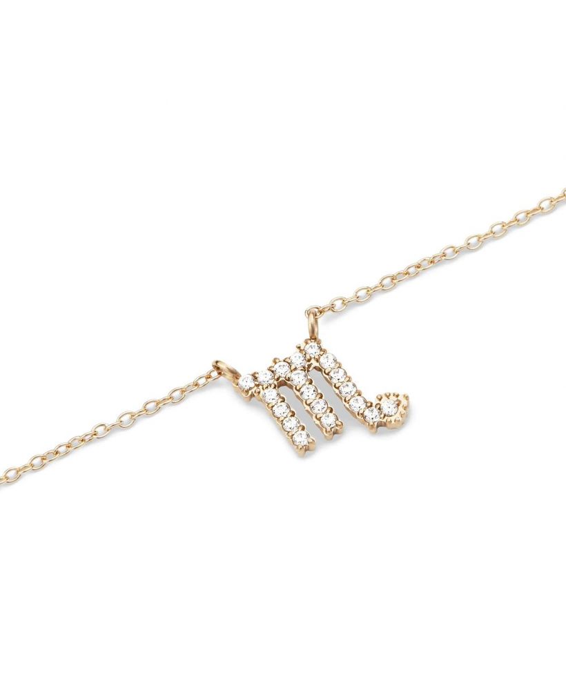 Колие Daniel Wellington Crystal Zodiac Chain Gold Scorpio