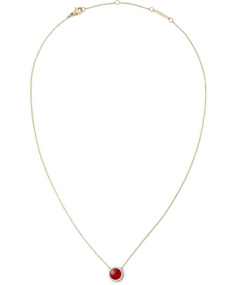 Колие Daniel Wellington Audrey Red Agathe Gold
