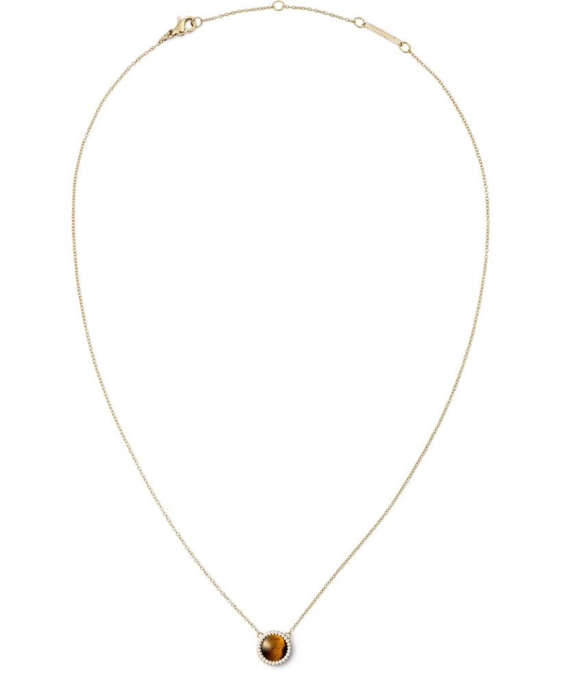 Колие Daniel Wellington Audrey Tiger Eye Gold