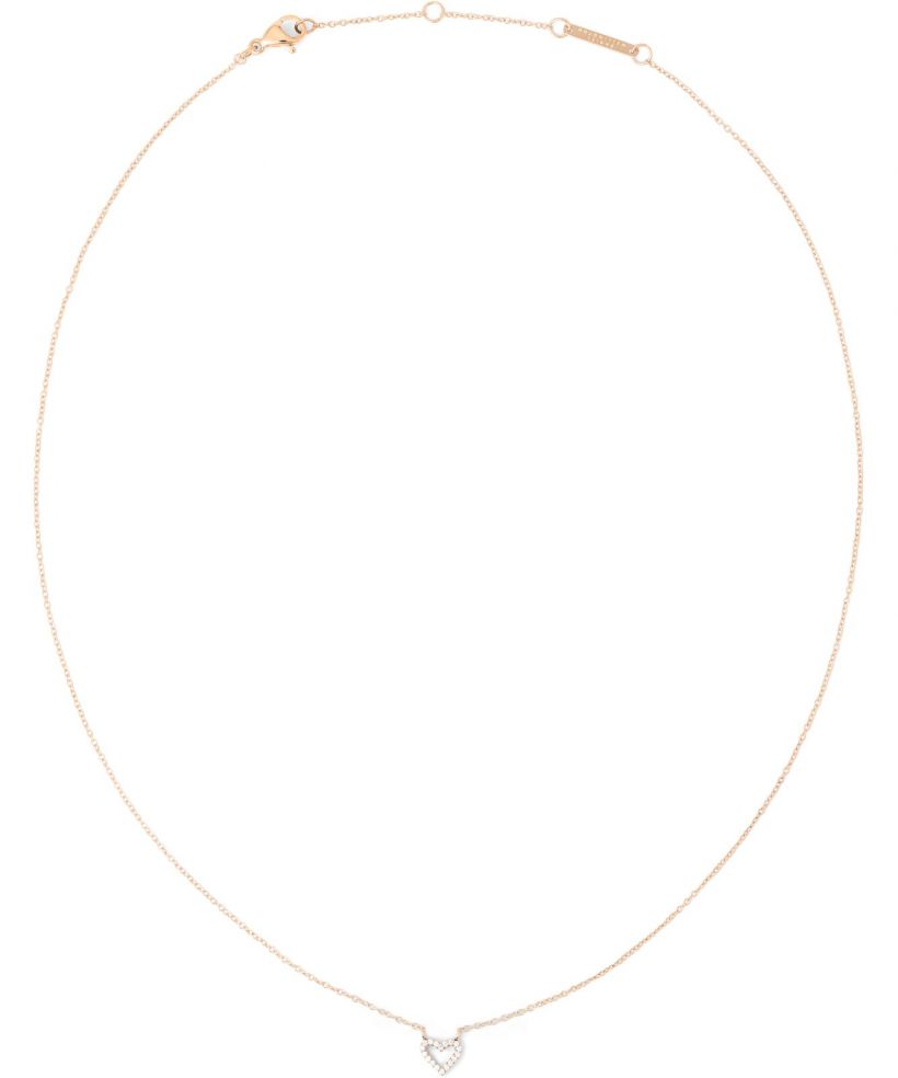 Колие Daniel Wellington Mirelle Heart Rose Gold