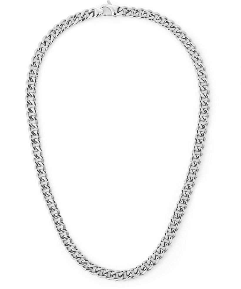 Колие Daniel Wellington Ellipse Cuban Chain Silver