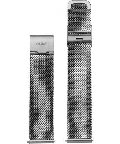 Каишка Cluse Boho Chic Mesh Silver 18 mm