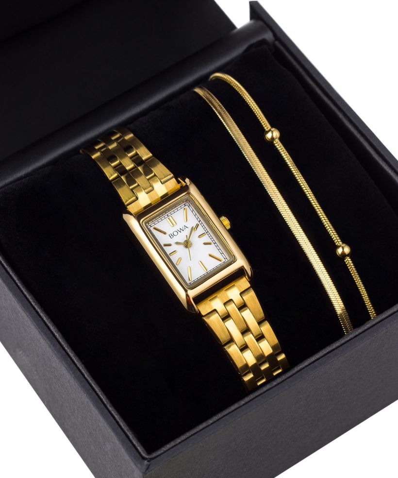 Часовник Дамски BOWA Paris White-Gold Steel 20 Gift Set