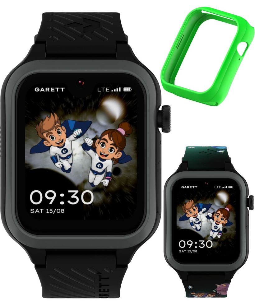 Смартчасовник Детски Garett Kids Essa Go 2 AI 4G Черно