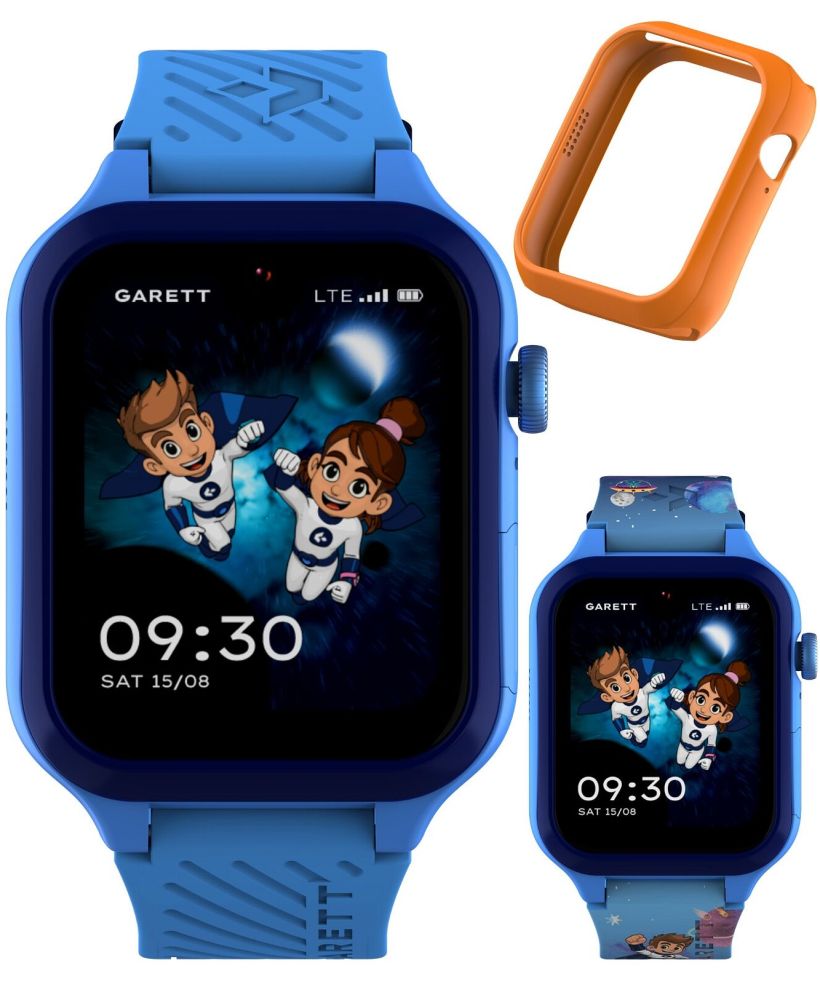 Смартчасовник Детски Garett Kids Essa Go 2 AI 4G Синьо