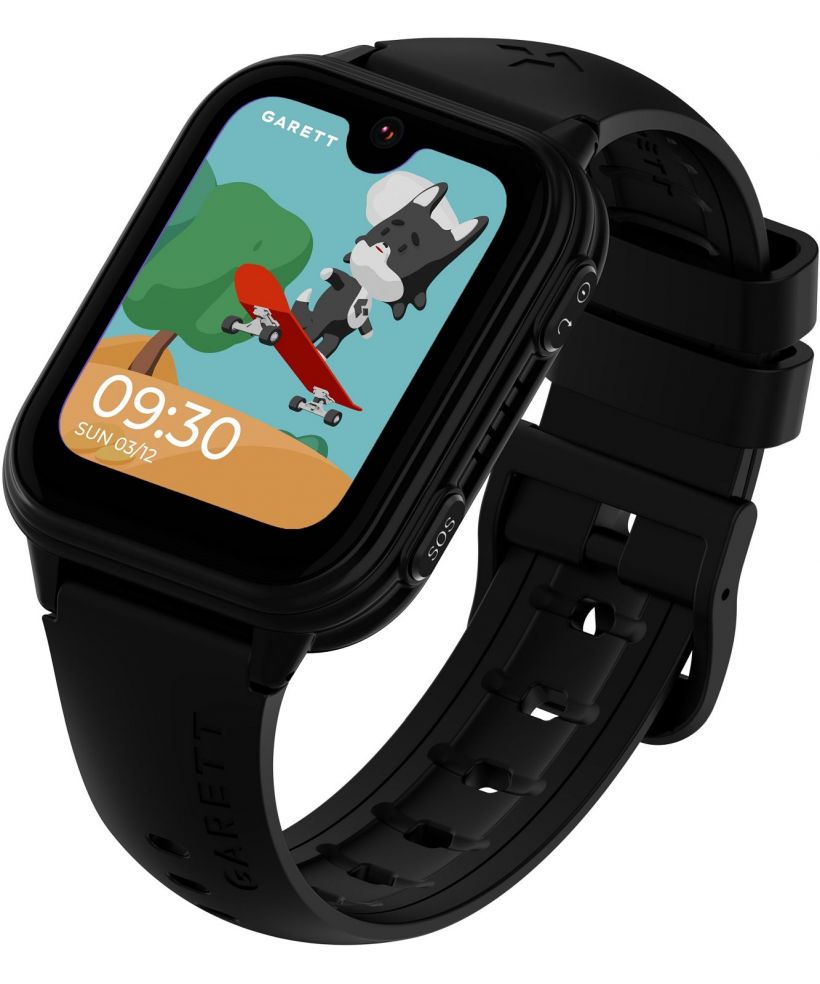 Смартчасовник Детски Garett Kids Vibe 4G Черно