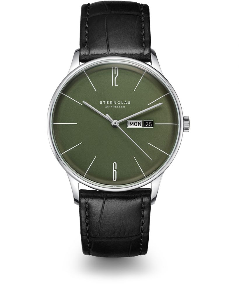 Часовник Мъжки Sternglas Berlin Olive Green