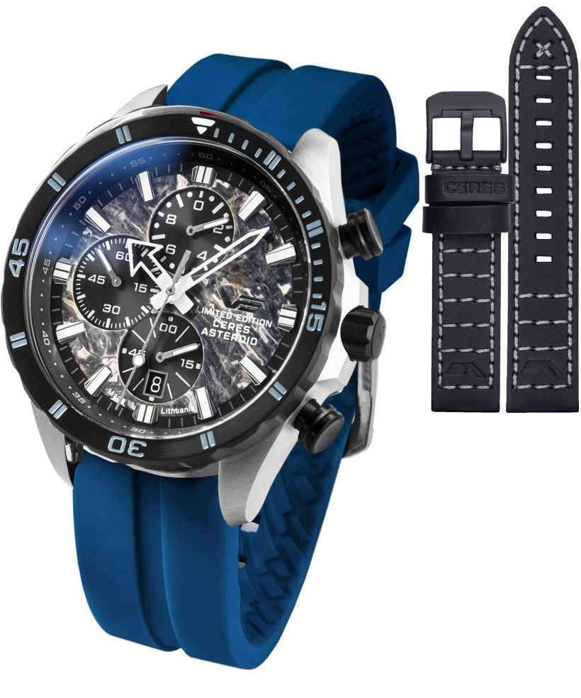 Часовник Мъжки Vostok Europe Almaz Ceres Asteroid Limited Edition + каишки Vostok