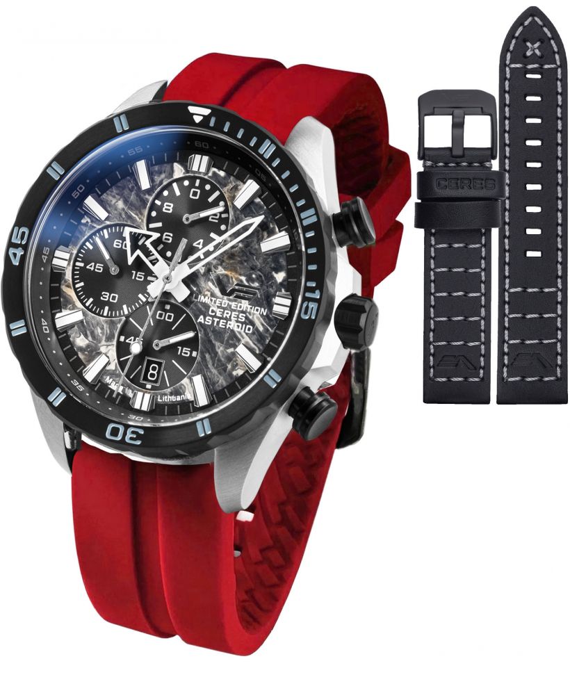 Часовник Мъжки Vostok Europe Almaz Ceres Asteroid Limited Edition + каишки Vostok
