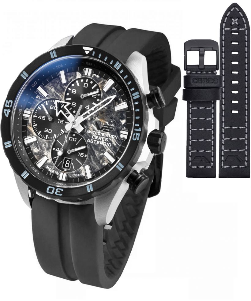 Часовник Мъжки Vostok Europe Almaz Ceres Asteroid Limited Edition + каишки Vostok