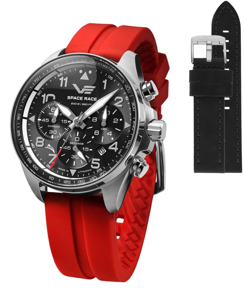 Часовник Мъжки Vostok Europe Space Race Chrono Limited Edition + каишка Vostok
