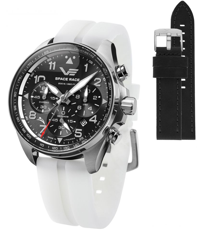 Часовник Мъжки Vostok Europe Space Race Chrono Limited Edition + каишка Vostok