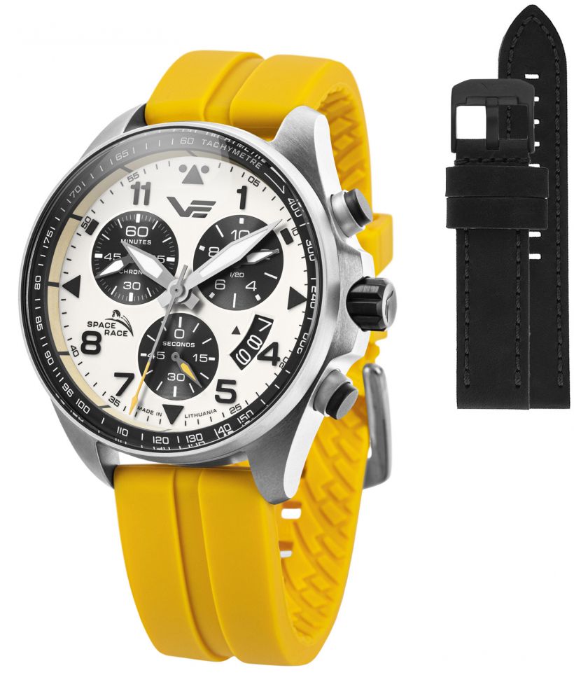 Часовник Мъжки Vostok Europe Space Race Chrono Limited Edition + каишка Vostok