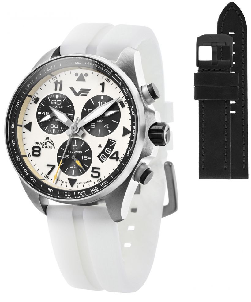 Часовник Мъжки Vostok Europe Space Race Chrono Limited Edition + каишка Vostok