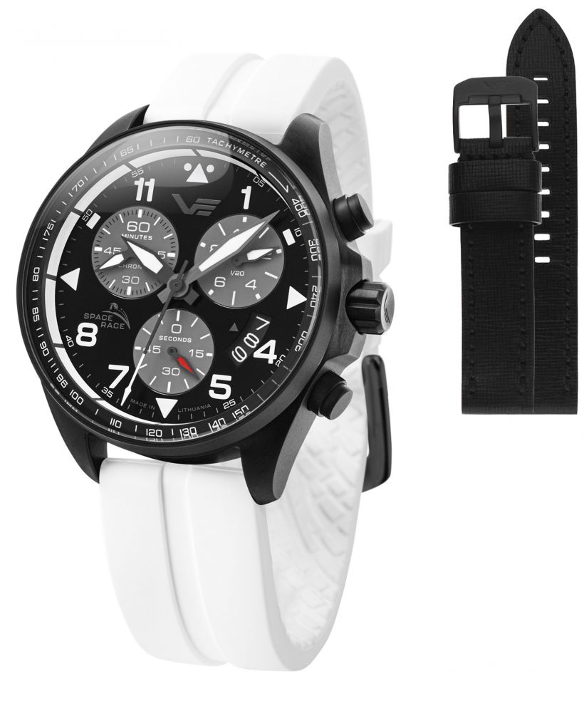Часовник Мъжки Vostok Europe Space Race Chrono Limited Edition + каишка Vostok