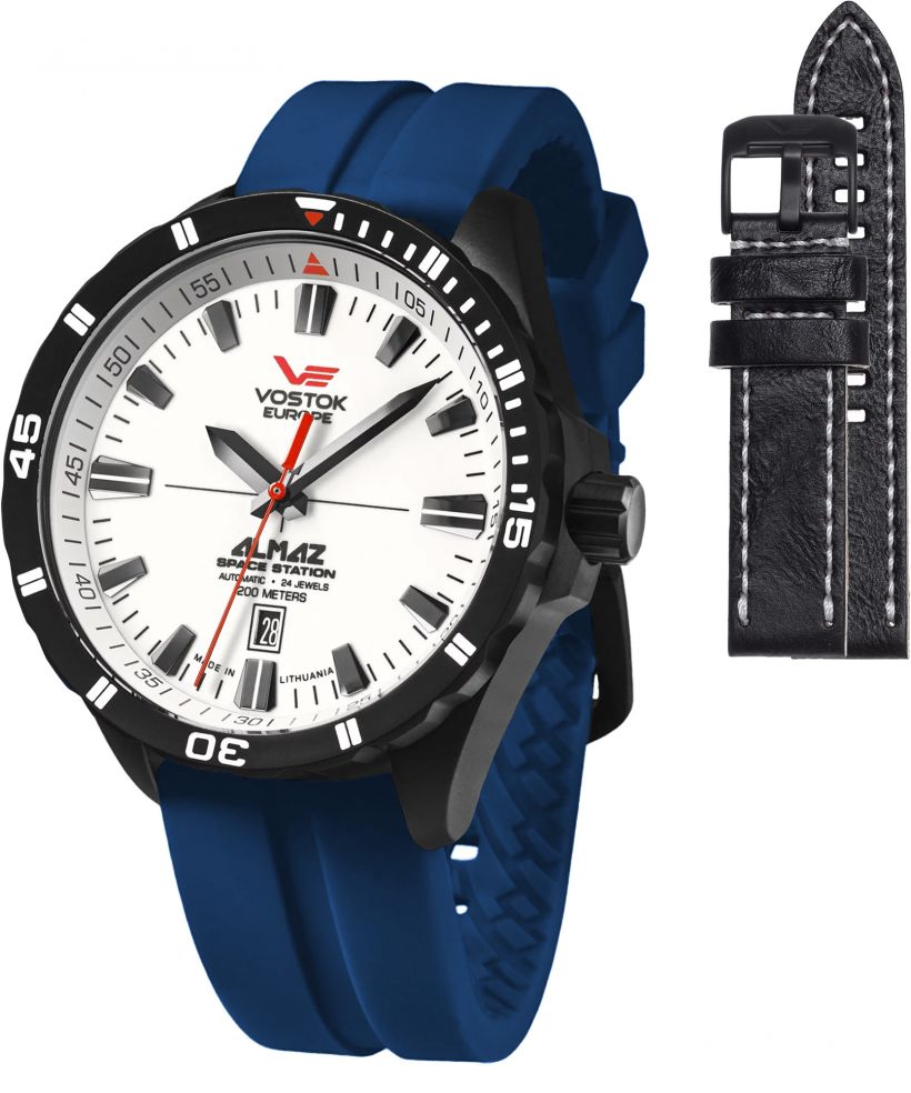 Часовник Мъжки Vostok Europe Almaz Space Station Limited Edition + каишка Vostok