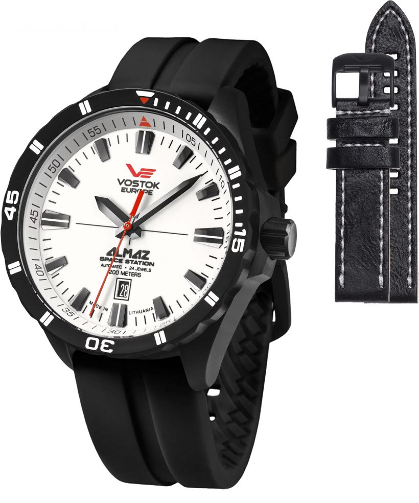 Часовник Мъжки Vostok Europe Almaz Space Station Limited Edition + каишка Vostok