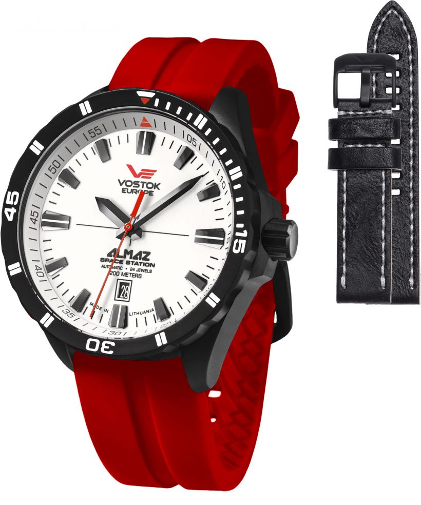 Часовник Мъжки Vostok Europe Almaz Space Station Limited Edition + каишка Vostok
