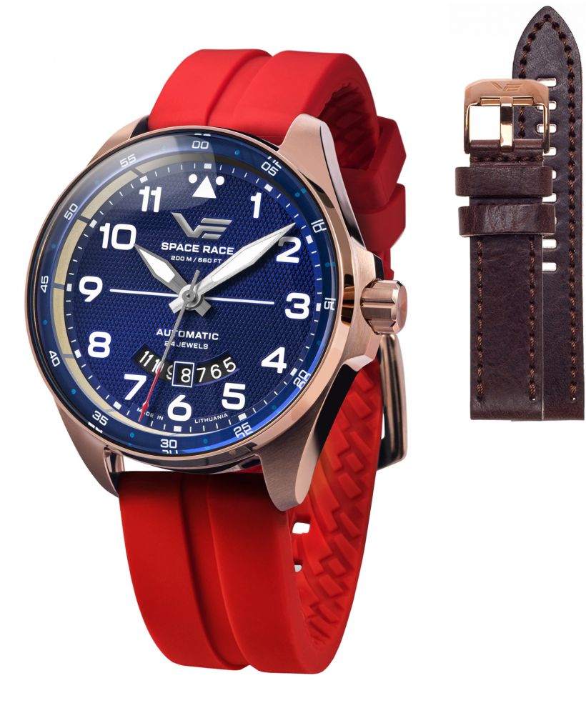 Часовник Мъжки Vostok Europe Space Race Automatic Limited Edition + каишка Vostok