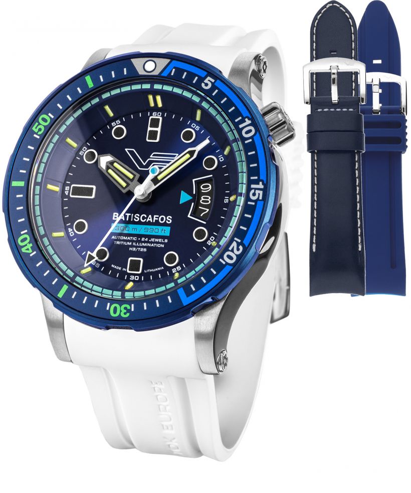 Часовник Мъжки Vostok Europe Batiscafos SET + 2 каишки Vostok