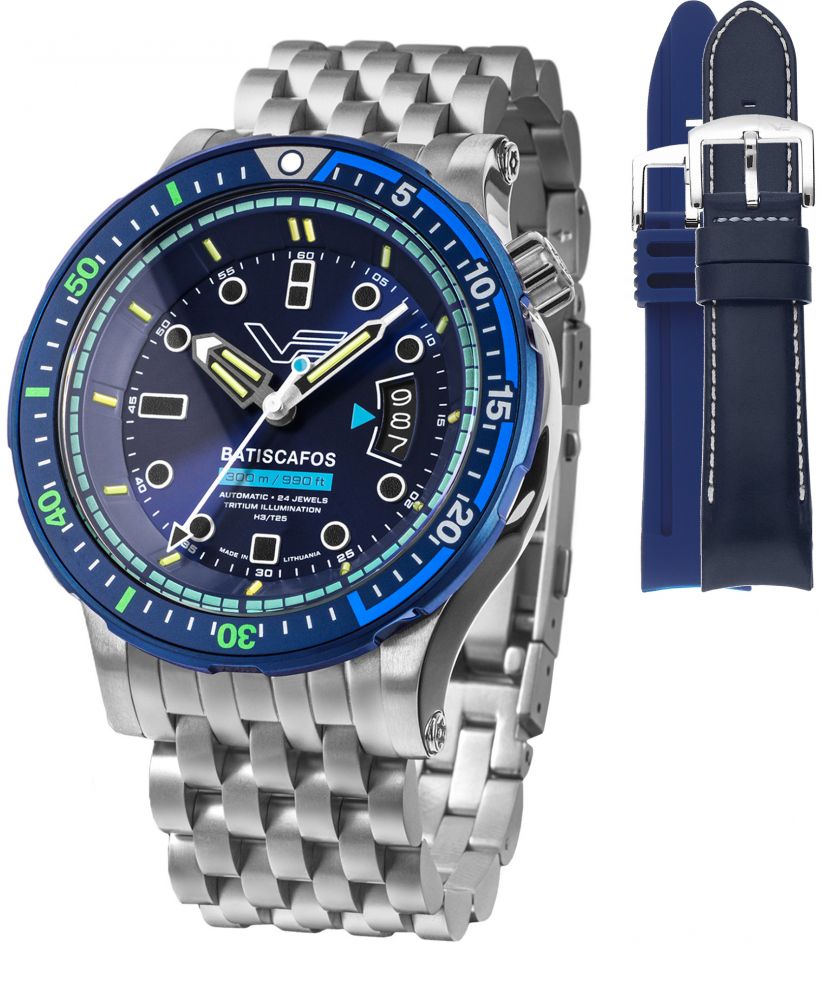 Часовник Мъжки Vostok Europe Batiscafos SET + 2 каишки Vostok