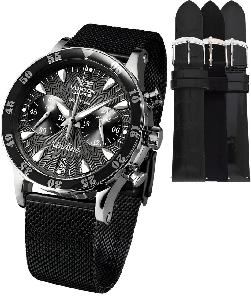 Часовник Дамски Vostok Europe Undine Chronograph Limited Edition + каишка Vostok