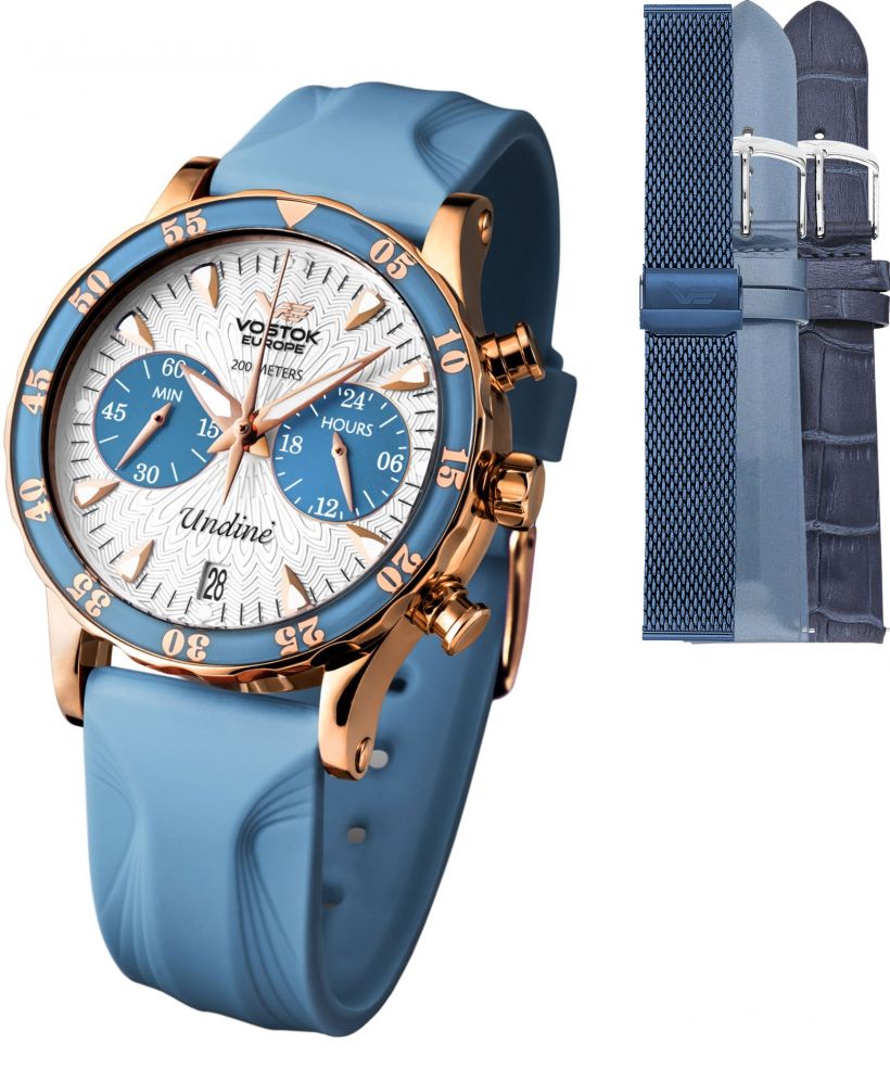 Часовник Дамски Vostok Europe Undine Limited Edition + каишка Vostok