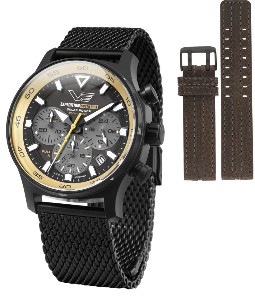 Часовник Мъжки Vostok Europe Expedition South Pole Solar Power SET + каишка Vostok