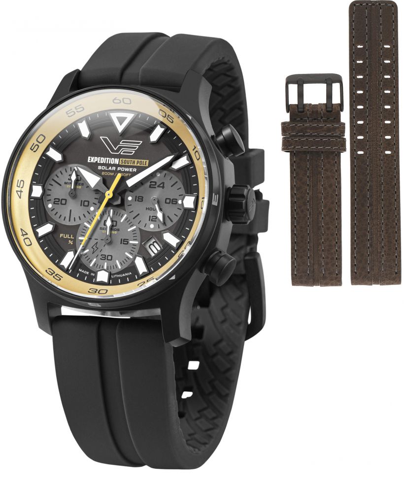Часовник Мъжки Vostok Europe Expedition South Pole Solar Power SET + каишка Vostok
