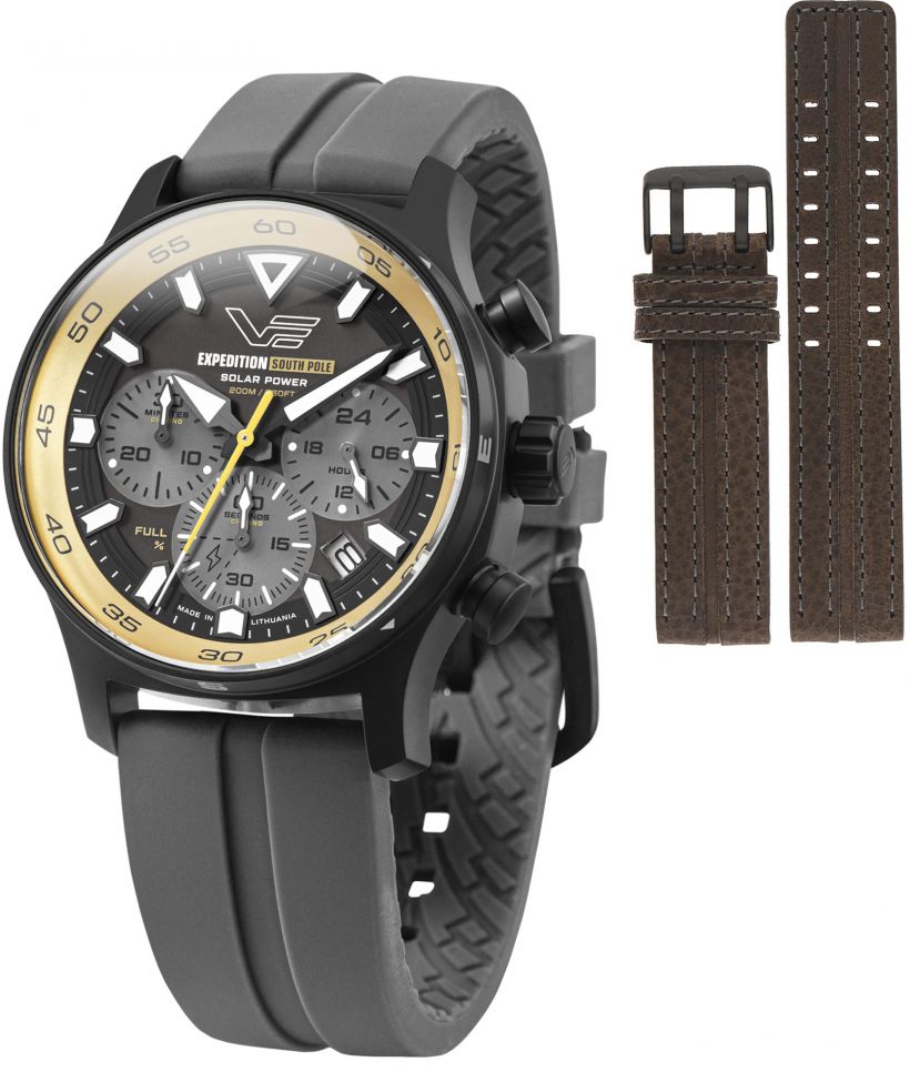Часовник Мъжки Vostok Europe Expedition South Pole Solar Power SET + каишка Vostok