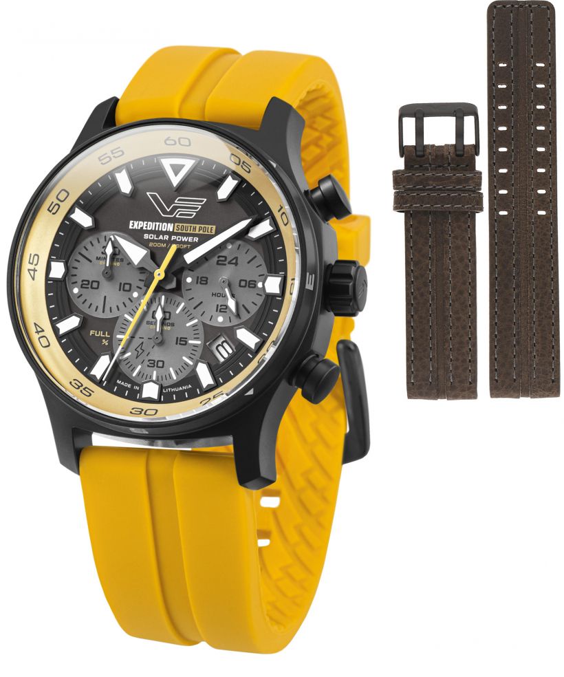 Часовник Мъжки Vostok Europe Expedition South Pole Solar Power SET + каишка Vostok