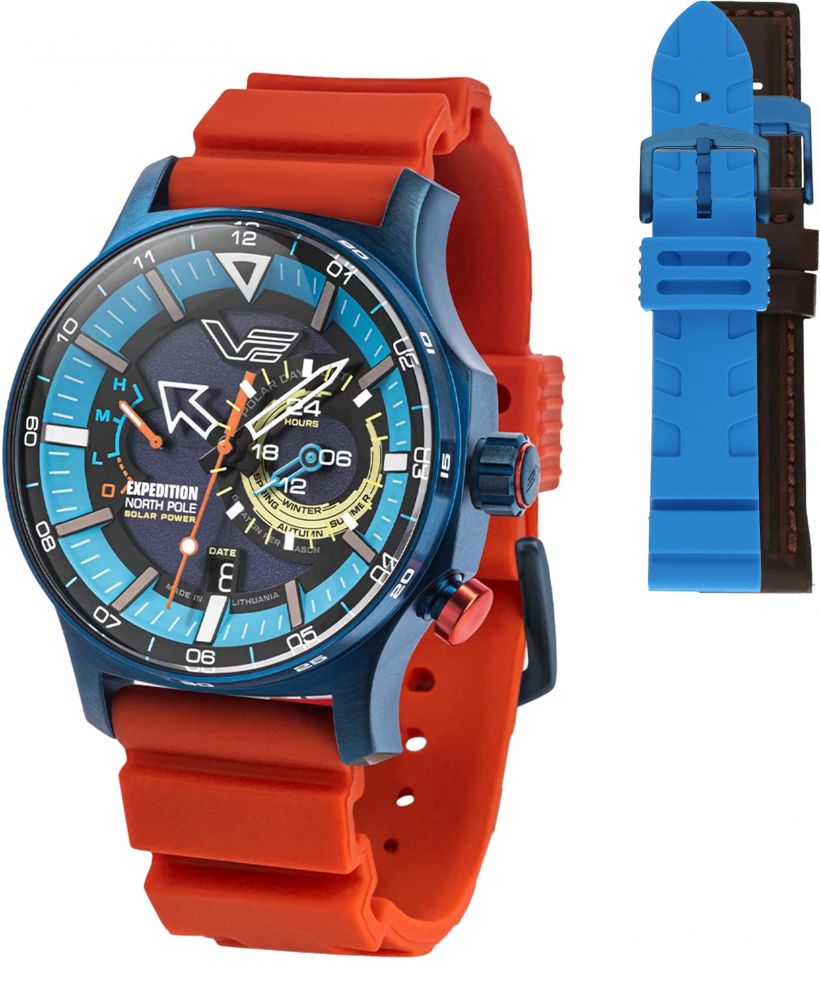 Часовник Мъжки Vostok Europe Expedition North Pole Polar Ice SET + 2 каишки Vostok