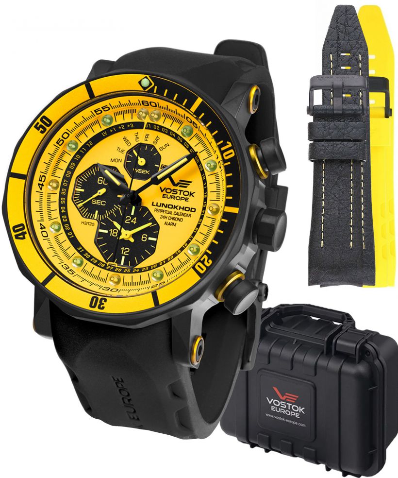 Часовник Мъжки Vostok Europe Lunokhod-2 Limited Edition + 2 каишки Vostok