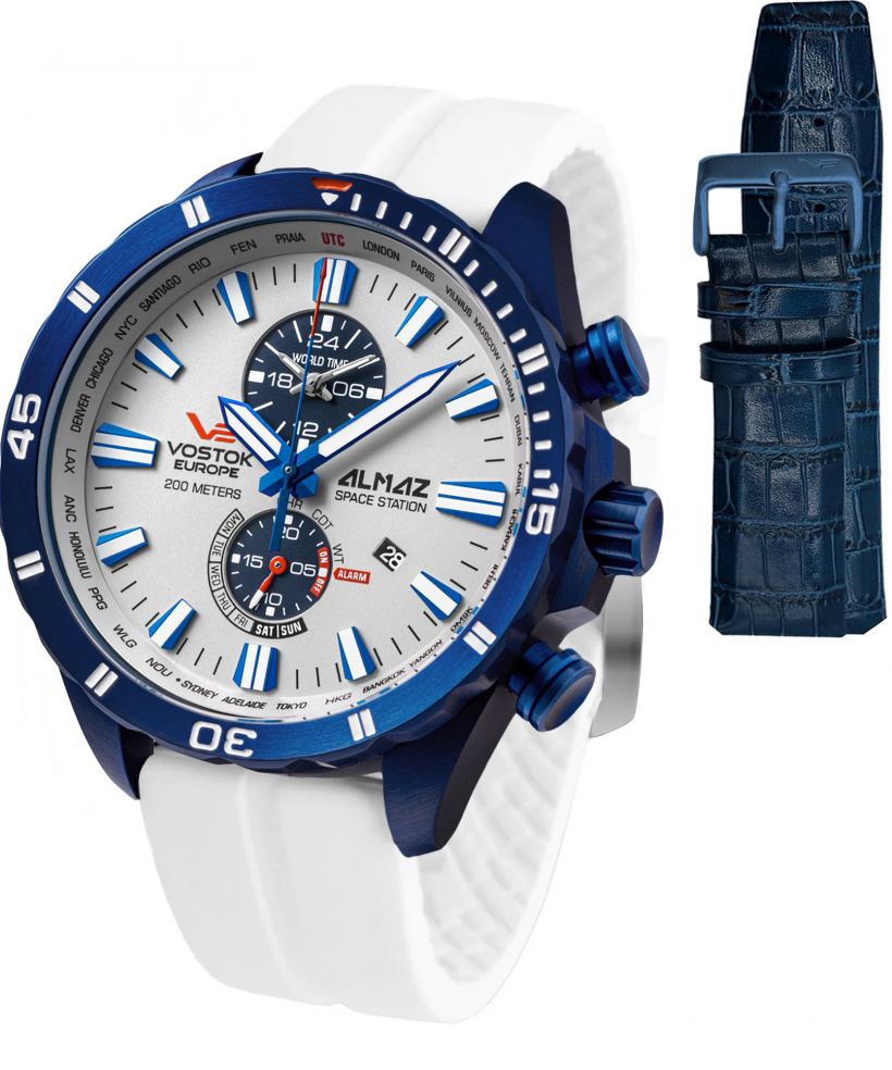 Часовник Мъжки Vostok Europe Almaz Space Station Limited Edition + каишка Vostok
